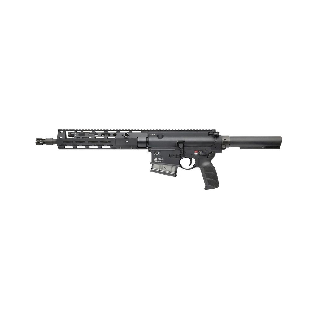 Heckler & Koch MR762 A4 7.62 NATO 13" Threaded Barrel Black 10 Round