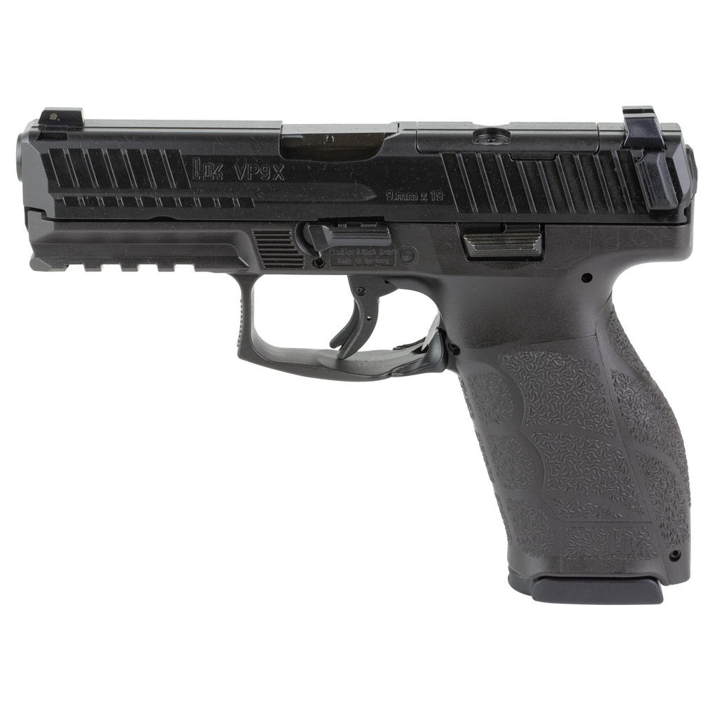 Heckler & Koch VP9A1 9MM 4.09" Optics Ready Black 10 Round