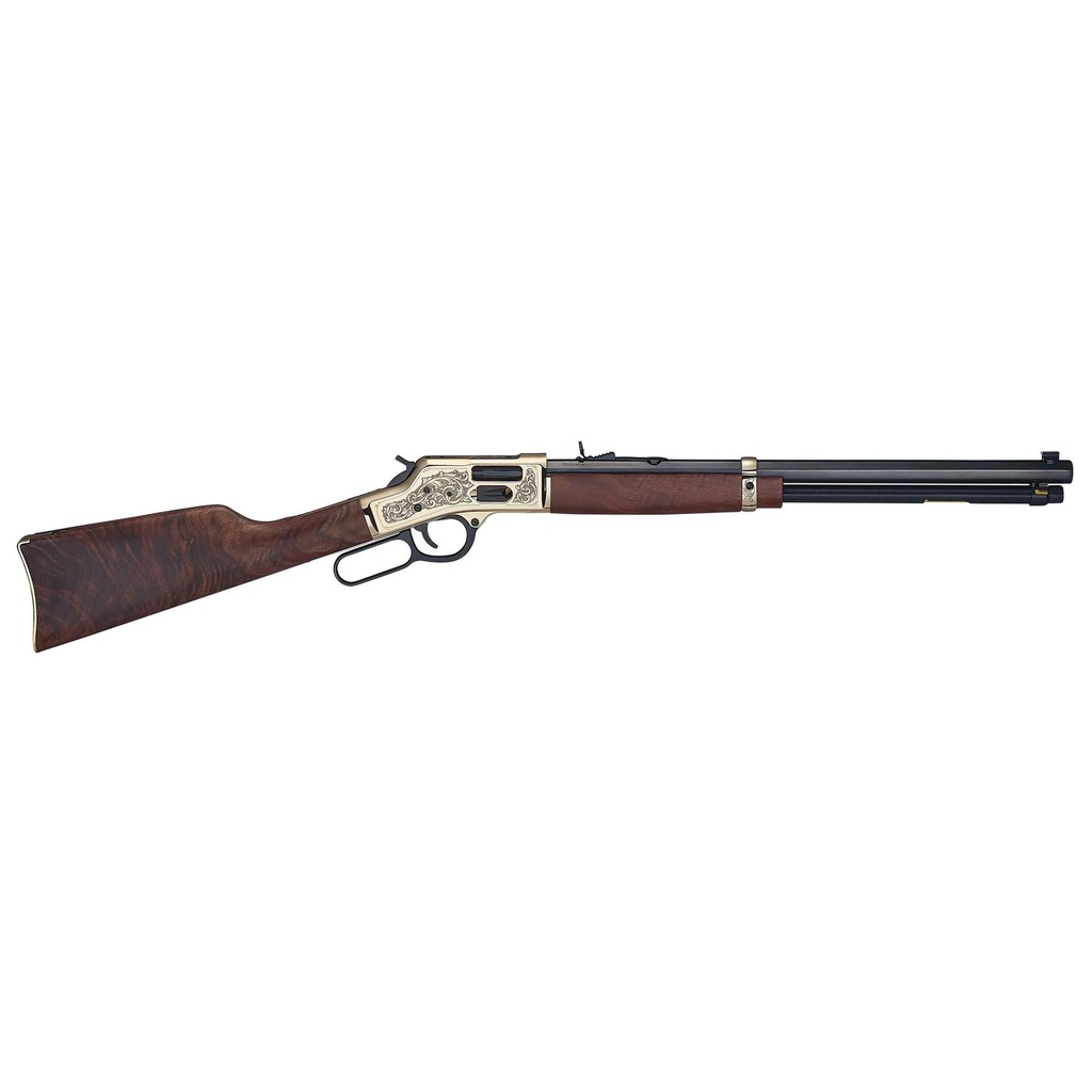 Henry Repeating Arms Big Boy .45 Colt 20" Engraved Brass Receiver Fancy Walnut Stock 10 Round