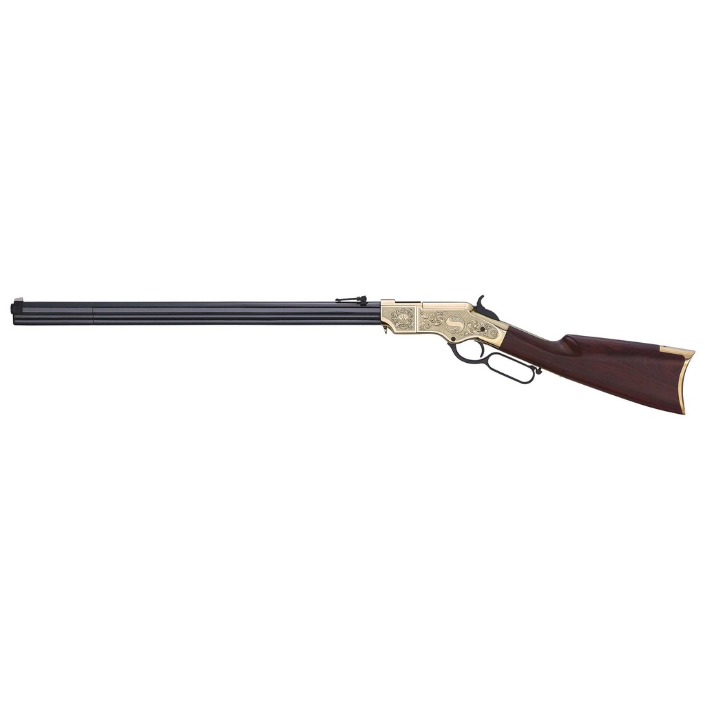 Henry Repeating Arms Original Deluxe .44-40 24.5" Octagon Barrel Engraved Receiver Rosewood Stock 13 Round