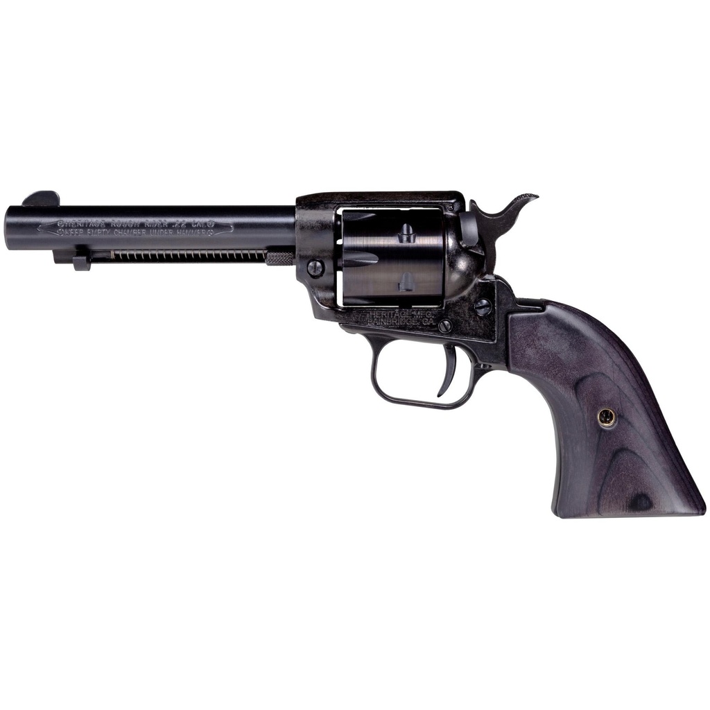 Heritage Rough Rider .22 LR 4.75" Barrel Black Oxide Finish