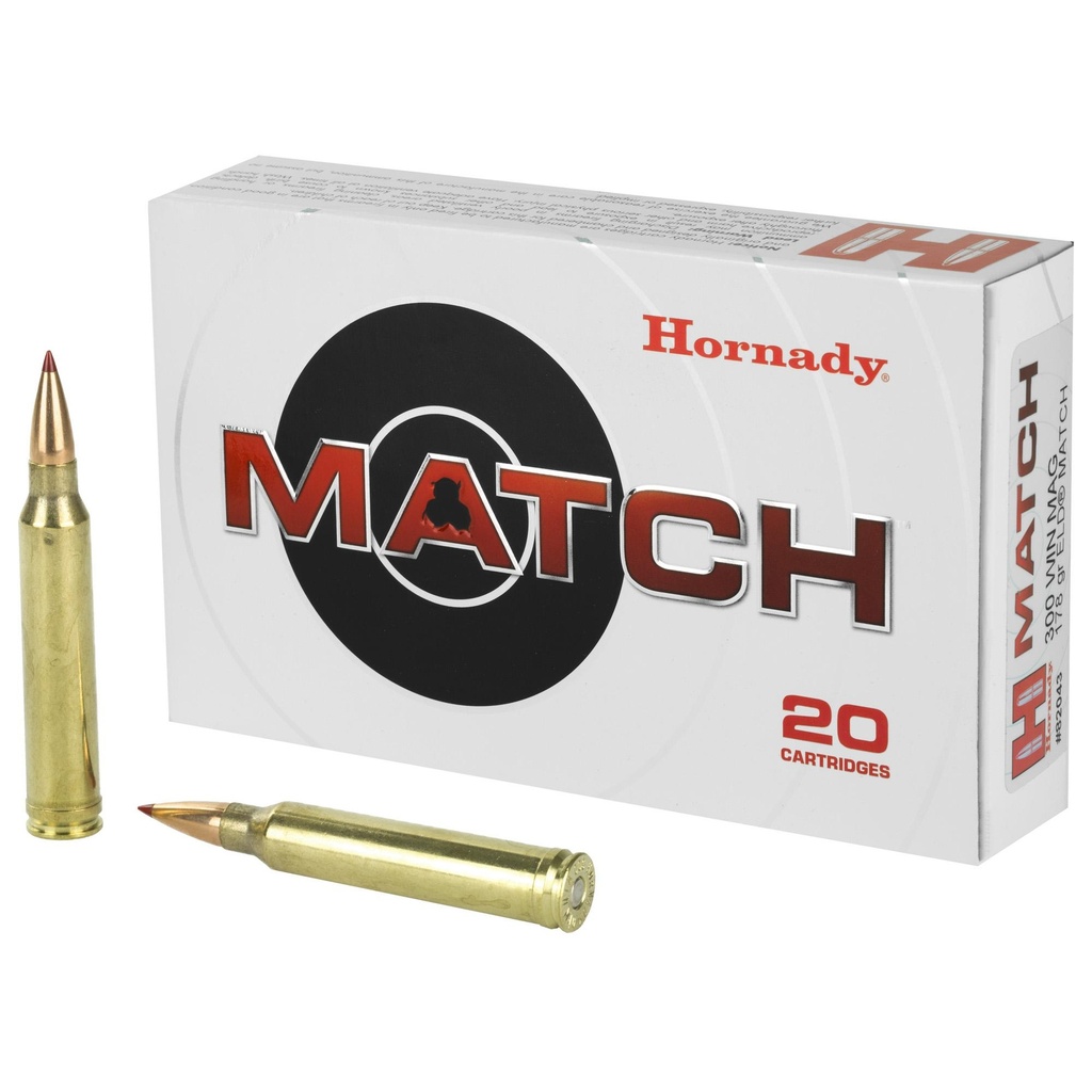 Hornady Match 300 Win 178 Grain ELD Match 20 Round
