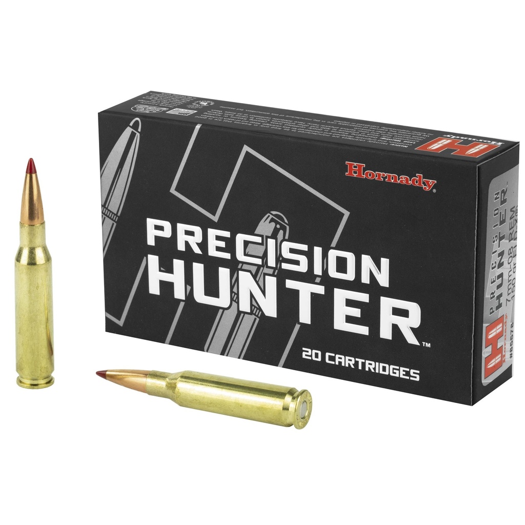 Hornady Precision Hunter 7MM-08 Rem 150 Grain ELD-X 20 Round Box