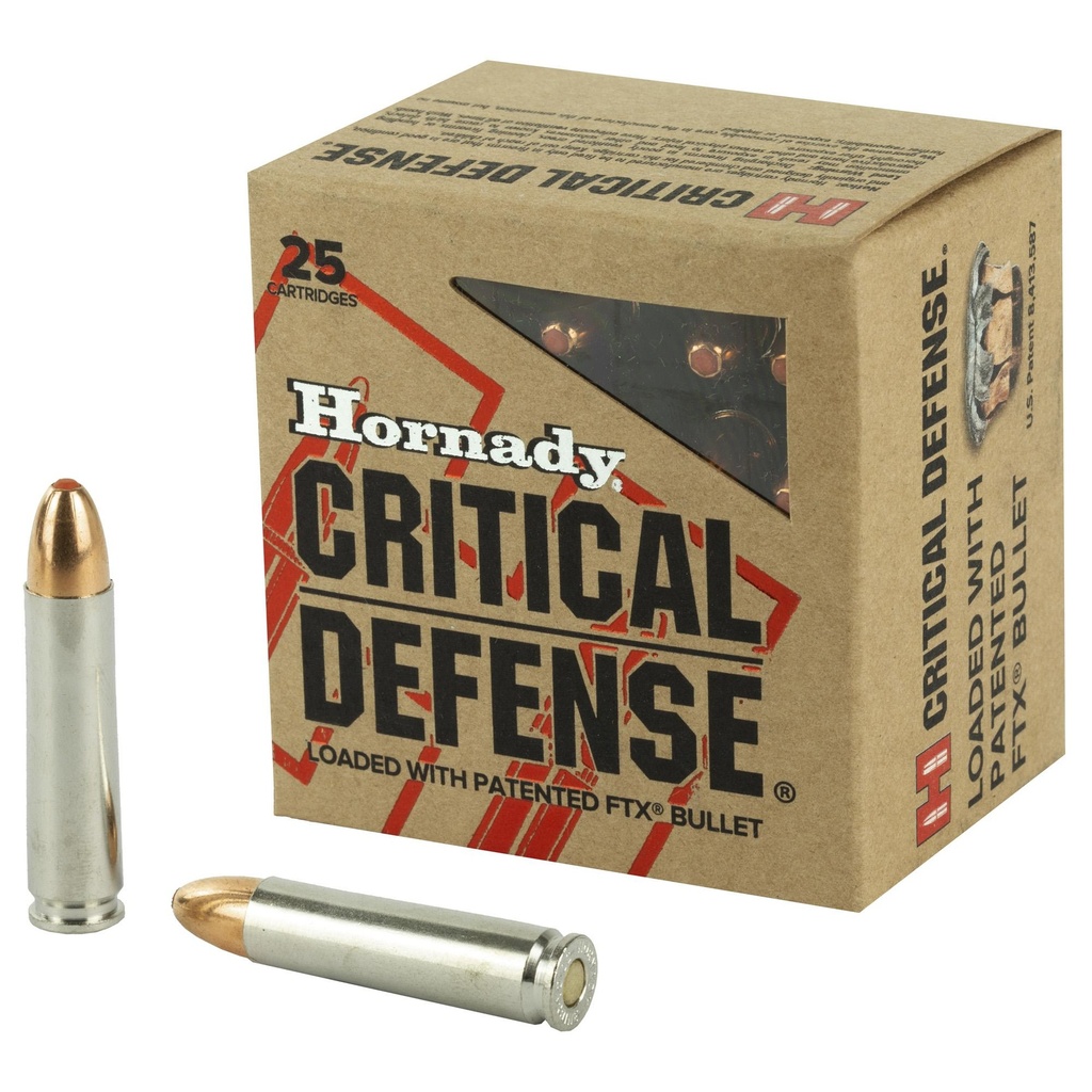 Hornady Critical Defense 30 Carbine 110 Grain FlexTip 25 Round Box