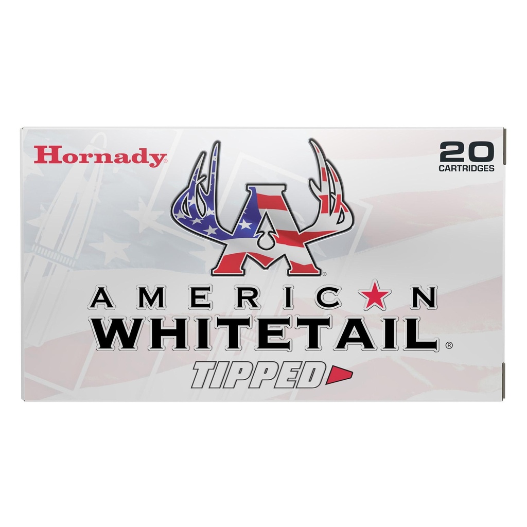 Hornady American Whitetail Tipped 6.5 PRC 129 Grain SST 20 Round Box