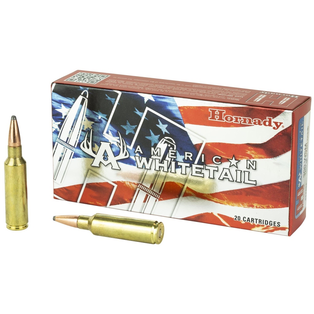 Hornady American Whitetail 300 WSM 165 Grain InterLock 20 Round Box