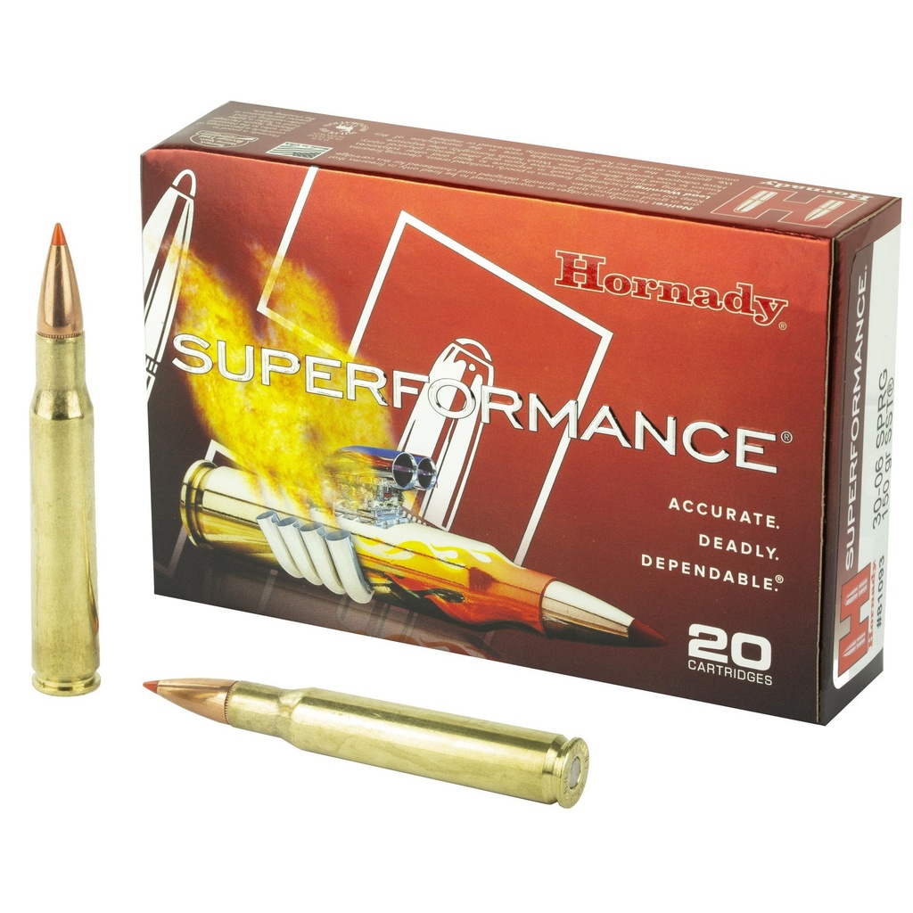 Hornady Superformance 30-06 150 Grain SST 20 Round Box