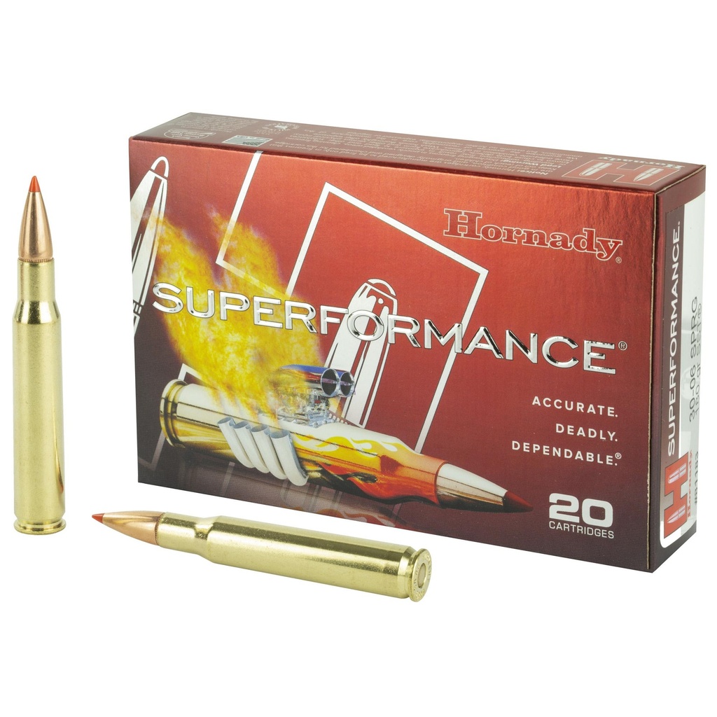 Hornady Superformance 30-06 180 Grain SST 20 Round Box