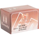 Hornady Custom .223 Remington 55 Grain Full Metal Jacket 50 Round Box