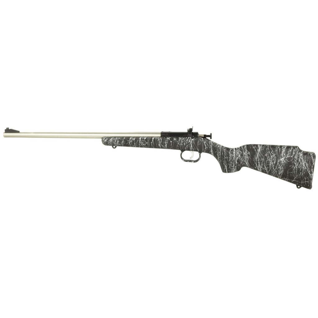 Keystone Sporting Arms Crickett .22 LR 16.1" Barrel Compact Stainless Steel Black Stock