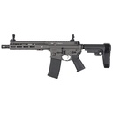 LWRC IC MKII Pistol 5.56 NATO 10.5" Threaded Anodized Tungsten Gray SBA3 Pistol Brace 30 Round