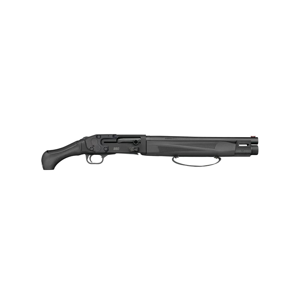 Mossberg 990 Aftershock 12GA 14.75" Barrel Fiber Optic Front Sight Crimson Trace Lasersaddle 5 Round