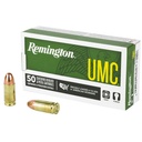 Remington UMC 9MM 115 Grain Full Metal Jacket 50 Round Box