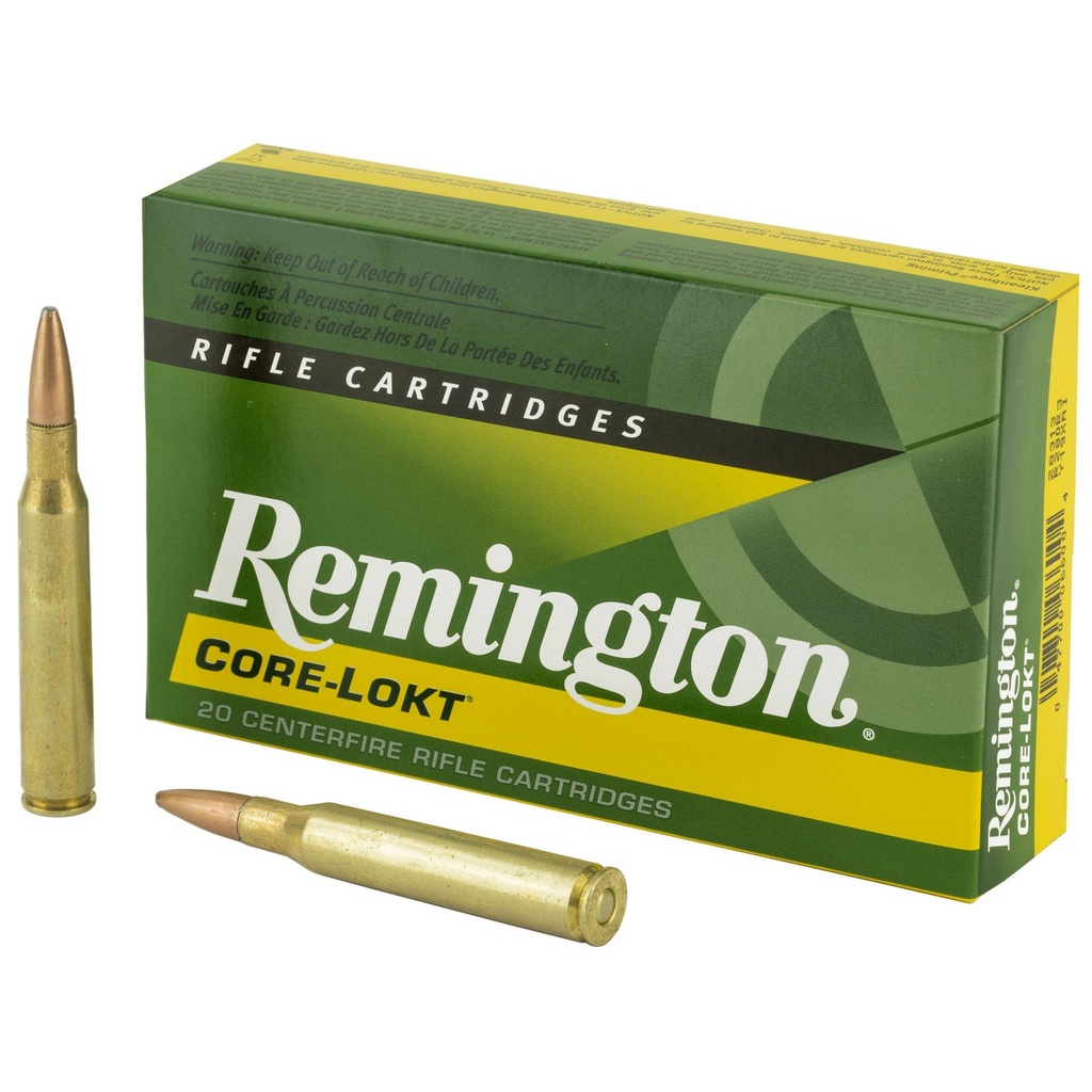 Remington Core Lokt .280 Rem 140 Grain Pointed Soft Point 20 Round Box