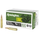 Remington UMC .223 Remington 55 Grain Full Metal Jacket 50 Round Box