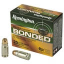 Remington Golden Saber .357 SIG 125 Grain Brass Jacketed Hollow Point Bonded 20 Round Box