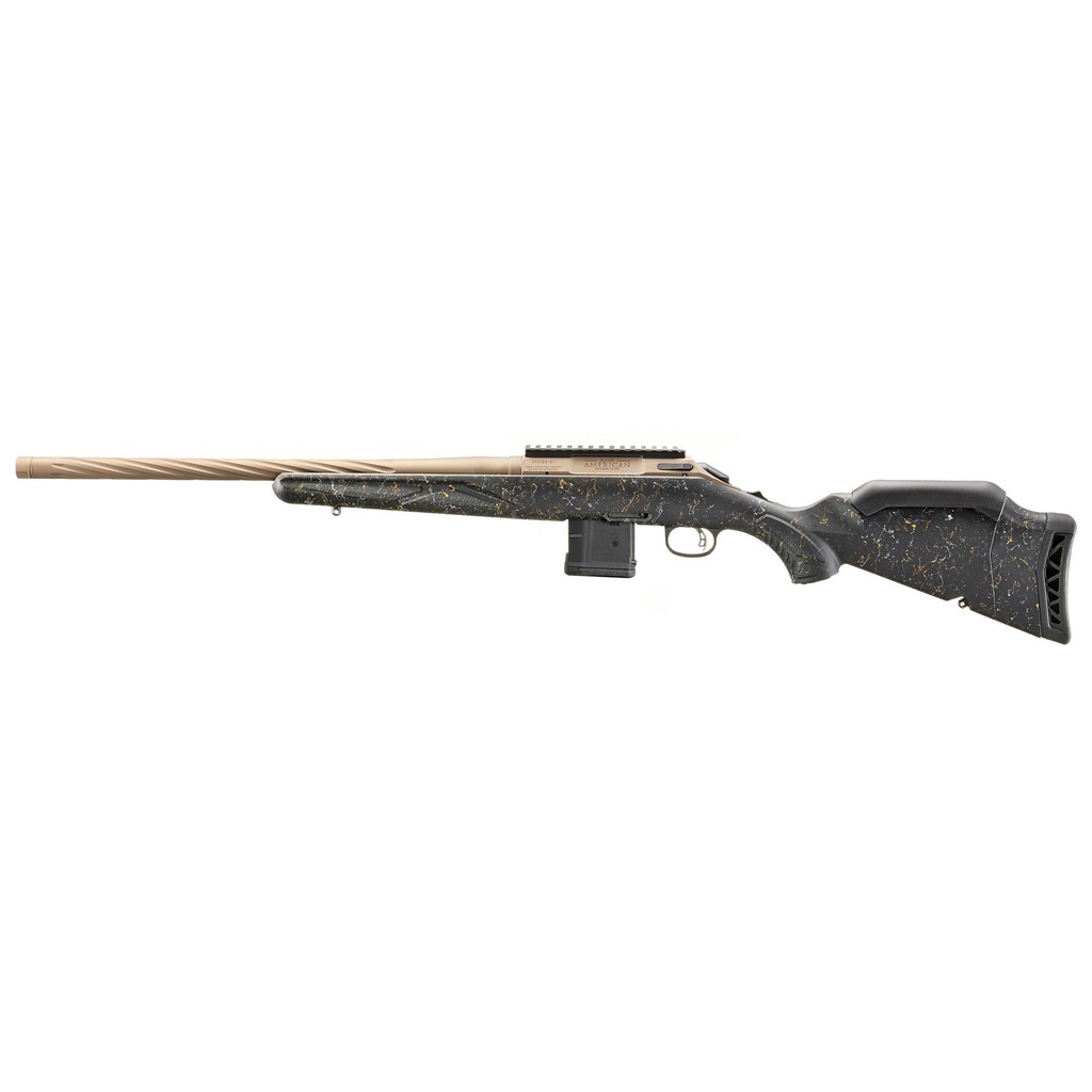 Ruger American II .223 Remington 20" Threaded Barrel Cerakote Bronze Black Splatter 10 Round