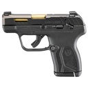 Ruger LCP MAX .380 ACP 2.8" Gold Titanium Nitride Barrel Black Tritium Sights 10 Round