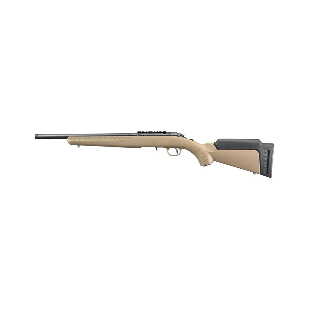 Ruger American Rimfire LRT .22LR 16" Threaded FDE 10 Round