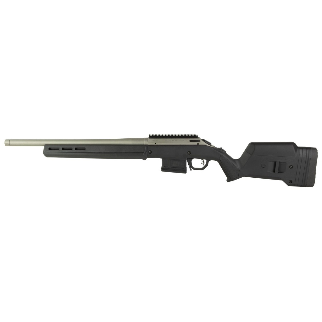Ruger American Rifle Hunter 6.5 Creedmoor 18" Silver Magpul Right Hand 5 Round
