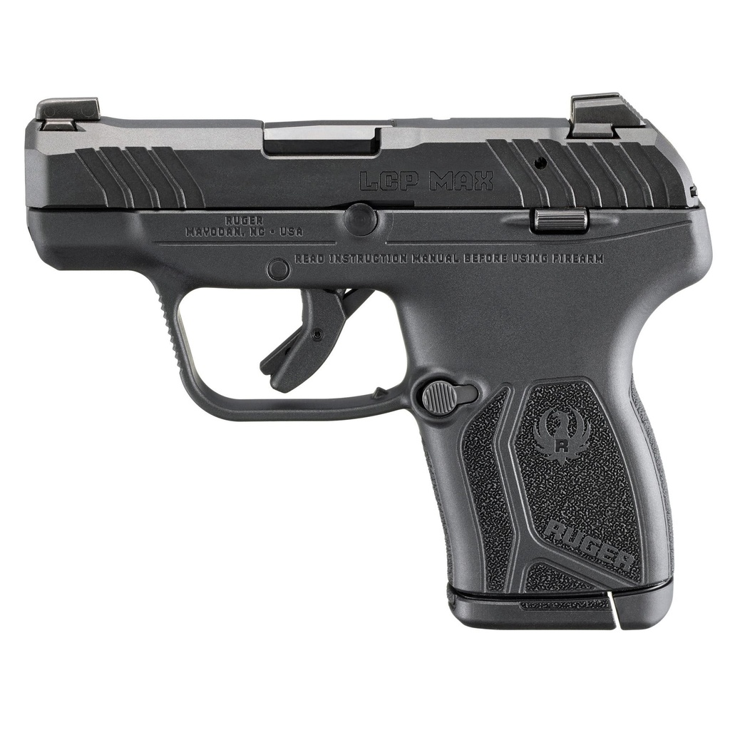 Ruger LCP MAX .380 ACP 2.8" Nitride Finish Black 10 Round