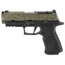Sig Sauer P320 XTEN Endure Comp 10MM 3.8" Barrel Optics Ready Moss Green Cerakote 15 Round