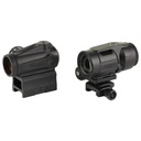 Sig Sauer ROMEO MSR Gen II/Juliet 3 Red Dot Sight with 3X22 Magnifier, 2 MOA, Black