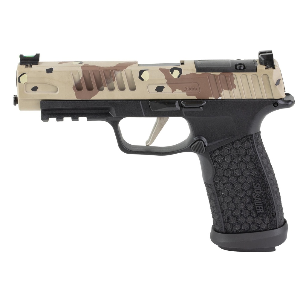 Sig Sauer P365 Fuse 9MM 4.3" Barrel Cerakote Chocolate Chip DS Camo 21 Round Capacity
