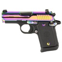 Sig Sauer P938 9MM 3" Rainbow Slide Black Frame 7 Round