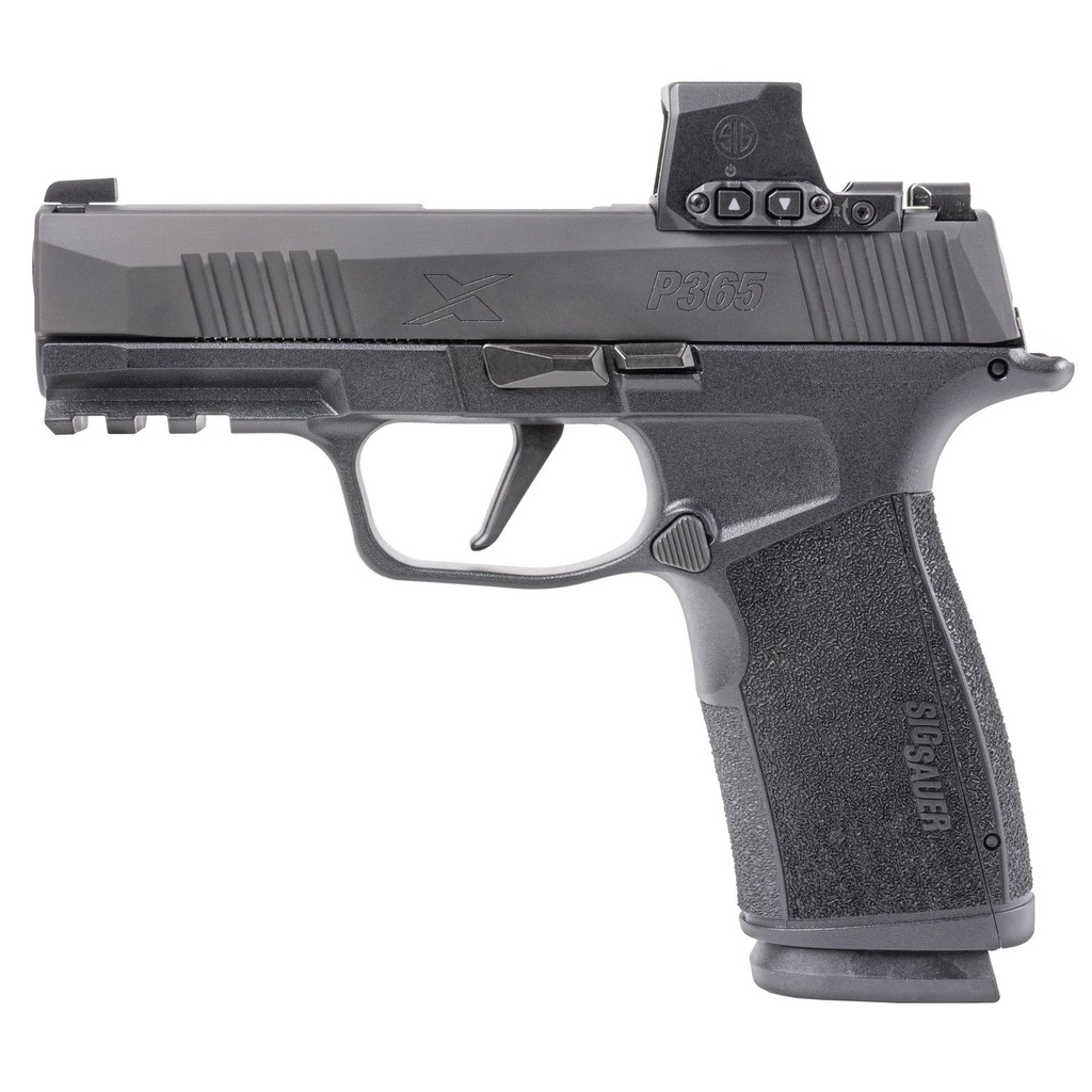 Sig Sauer P365 XMacro 9MM 3.7" Optics Ready Black 10 Round