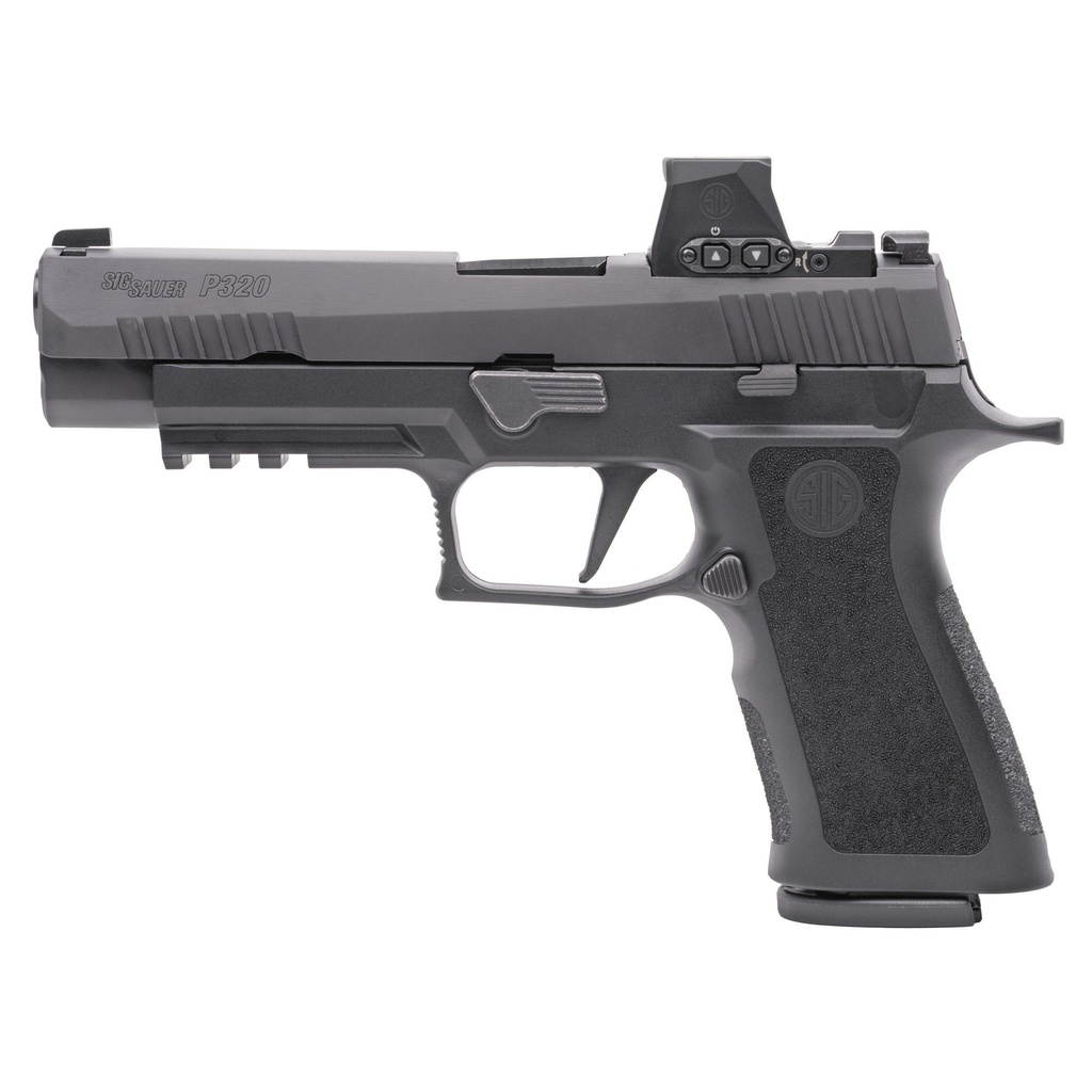 Sig Sauer P320XF 9MM 4.7" ROMEO-X PRO Optic Black 10 Round