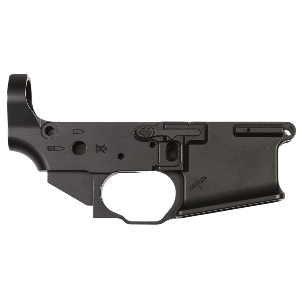 Sons of Liberty Gun Works Forward Controls Design Ambi Billet Lower Receiver .223 Remington/5.56 NATO Stripped Black