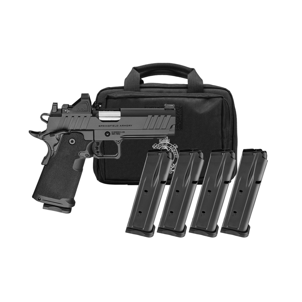 Springfield Prodigy 9MM 4.25" Optics Ready Black Cerakote 10 Round