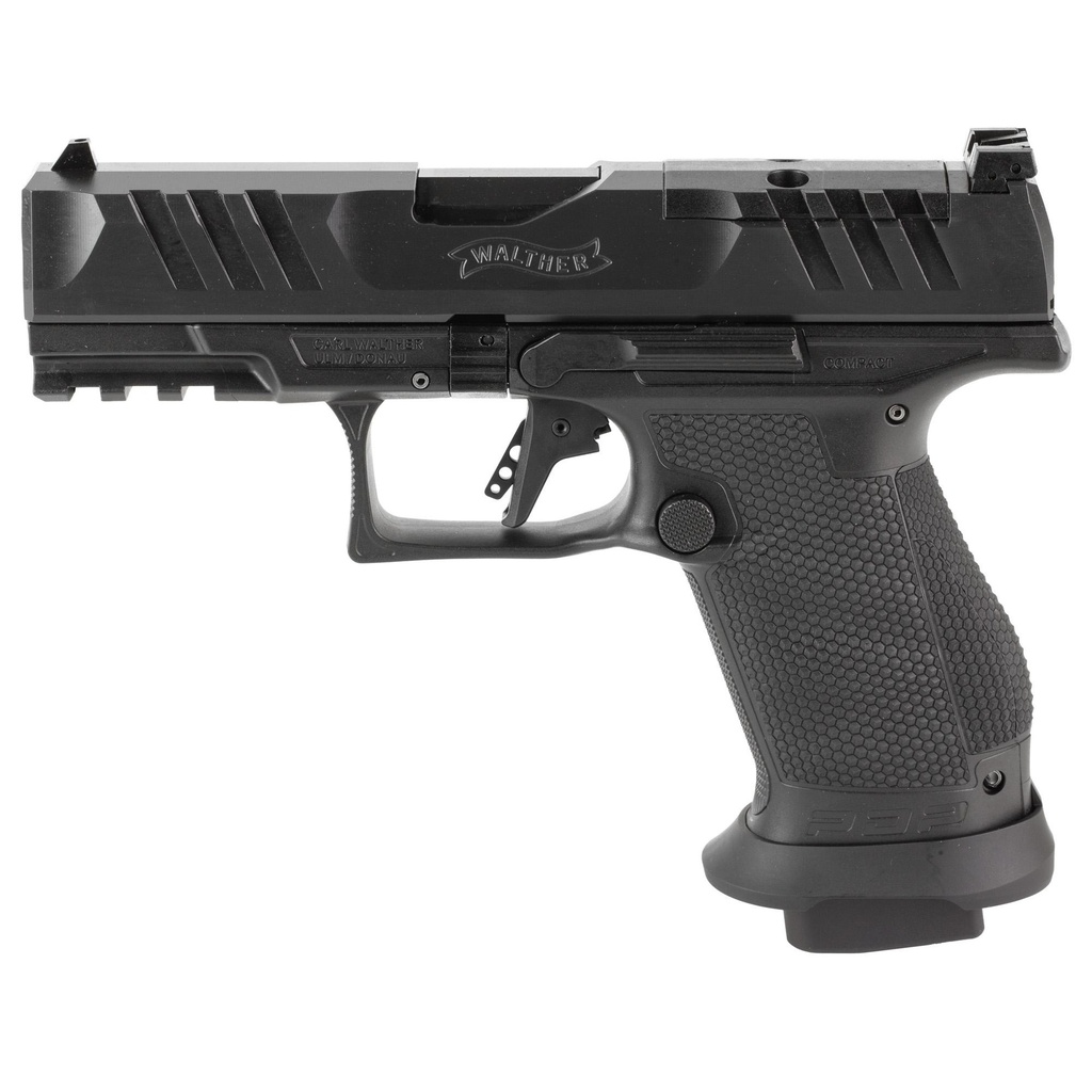 Walther PDP Pro-E 9MM 4" Optics Ready Black 10 Round