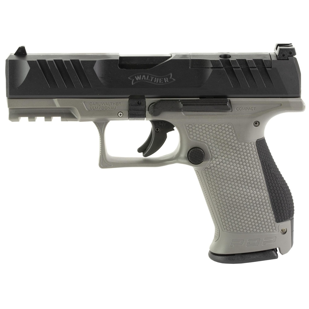 Walther PDP 9MM 4" Optics Ready Gray Frame 15 Round