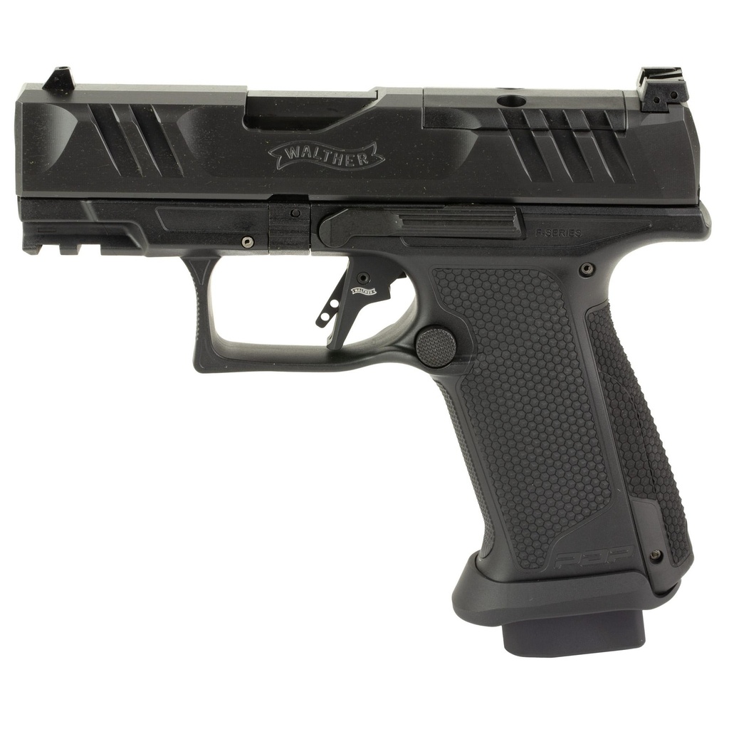 Walther PDP Pro F-Series 9MM 3.5" Optics Ready Black 10 Round