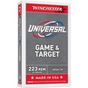 Winchester Ammunition White Box .223 Remington 62 Grain Boattail Hollow Point 20 Round Box