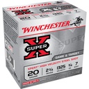 Winchester Ammunition Xpert 20GA 2.75" Steel Shot Lead Free #7 25 Round Box