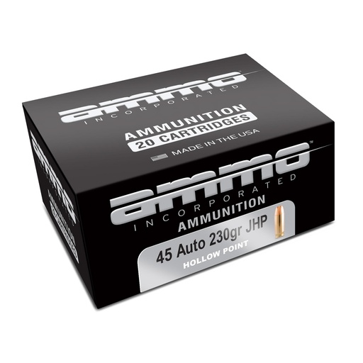 [45230JHP-A20] Ammo Inc Signature 45 ACP 230 Grains XTP Jacketed Hollow Point 20 Round Box 