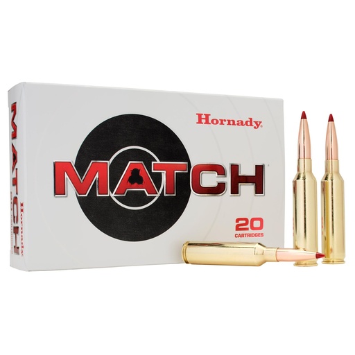 [80711] Hornady, Match 7MM PRC 180 Grain Extremely Low Drag Match Projectile 20 Round Box 