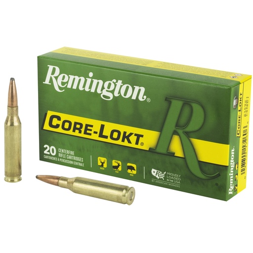 [21292] Remington Core Lokt 260 140 Grain Pointed Soft Point 20 Round Box 