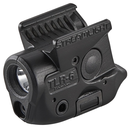 [69284] Streamlight TLR-6 Tac Light w/laser Sig P365 White LED and Red Laser 100 Lumens Includes 2 CR 1/3N Lithium Batteries Black 