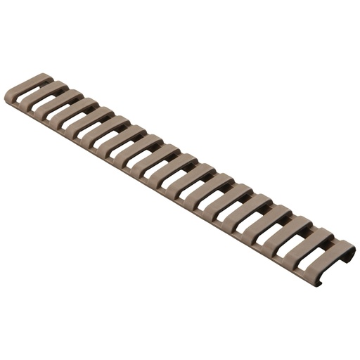 [MAG013-FDE] Magpul Industries Ladder Rail Panel Fits Carbine Length Picatinny Rail 18 Slots Polymer Construction Flat Dark Earth 