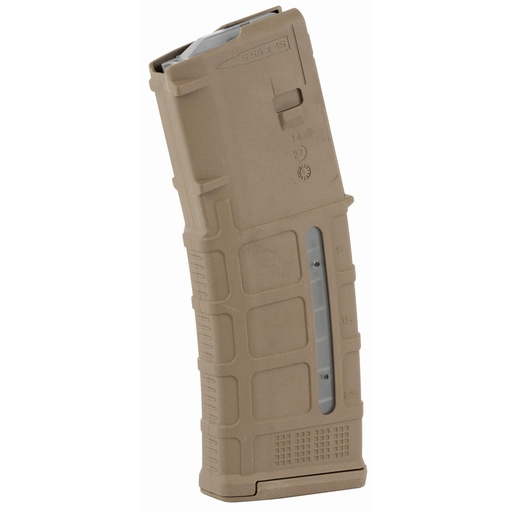 [MAG556-MCT] Magpul Industries PMAG 30 AR/M4 M3 With Window 223 Remington/556NATO 30 Rds Fits AR Rifles Medium Coyote Tan 