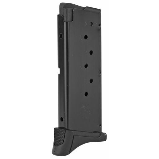 [90416] Ruger Magazine 380ACP 7Rds Fits LC380 with Finger Rest Extension Steel Blued Finish 