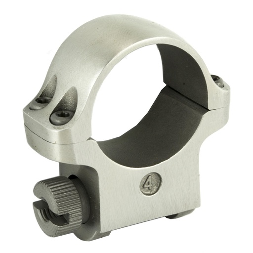 [90282] Ruger Standard Ring 1" Medium(4) Stainless Finish 4K Sold Individually 