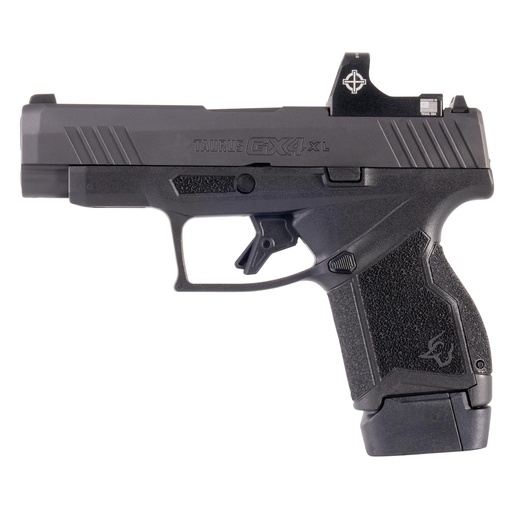 [1-GX4XLP941-R] Taurus GX4XL 9MM 3.7" Micro-Compact Striker Fired Pistol Black Riton Red Dot 13 Round