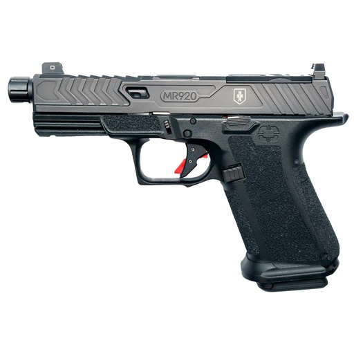 [SS-1075] Shadow Systems MR920 9MM 4.5" Threaded Barrel Black 15 Round