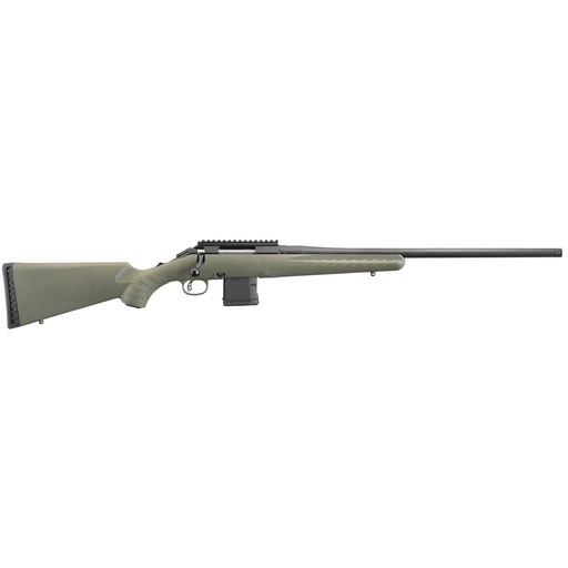 [26973] Ruger American Predator Bolt-Action 6.5 Creedmoor 22" Threaded Barrel 3Rds Green