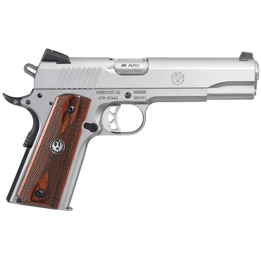 [06700] Ruger SR1911 45ACP 5" Barrel 8Rds Silver